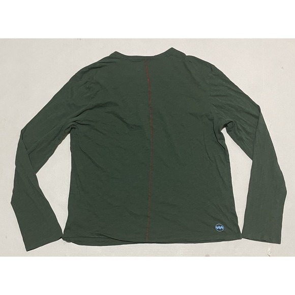 Janji Shirt Womens Size Large Green Performance Running Jogging Gym Long Sleeve - Picture 5 of 6